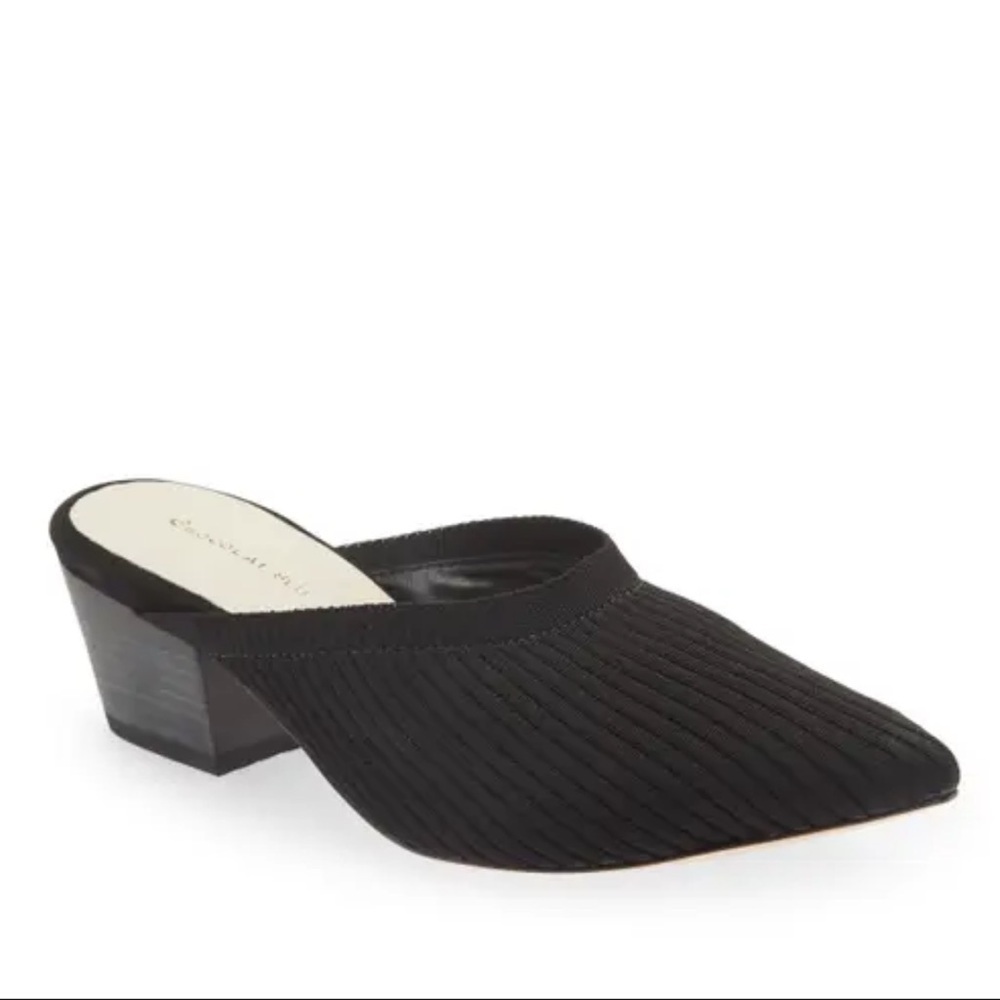 NEW Chocolat Blu Knit Pointed Toe Mules Size 9 US 40 EU